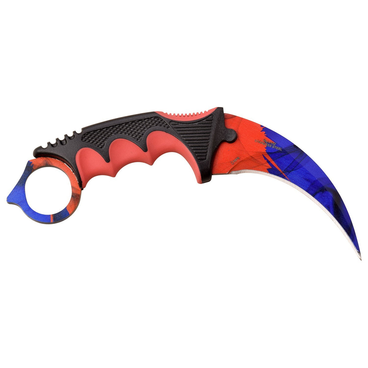 Master USA 9" Stainless Karambit Fixed Blade Knife w/Sheath MU1142BRD