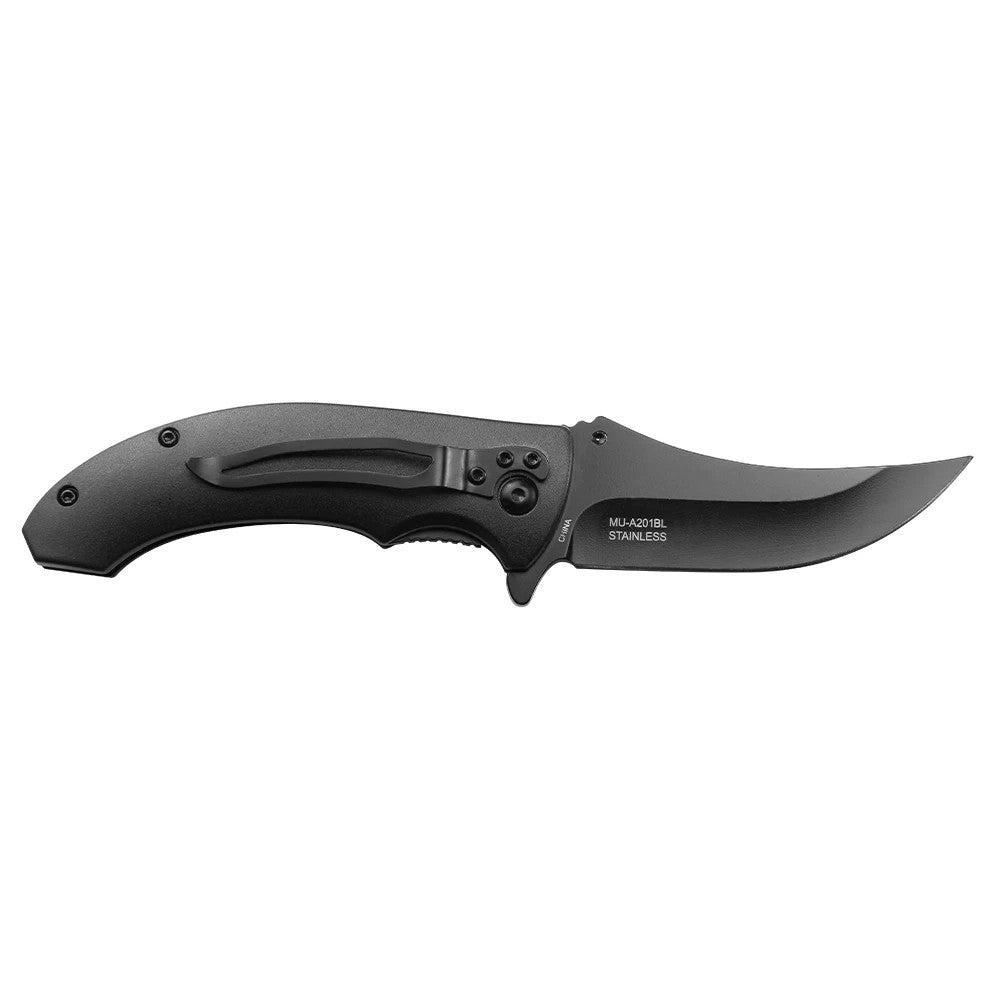 Master USA A/O Folding Knife 3-D Dragon ABS Handle Stainless Blade MUA201BL