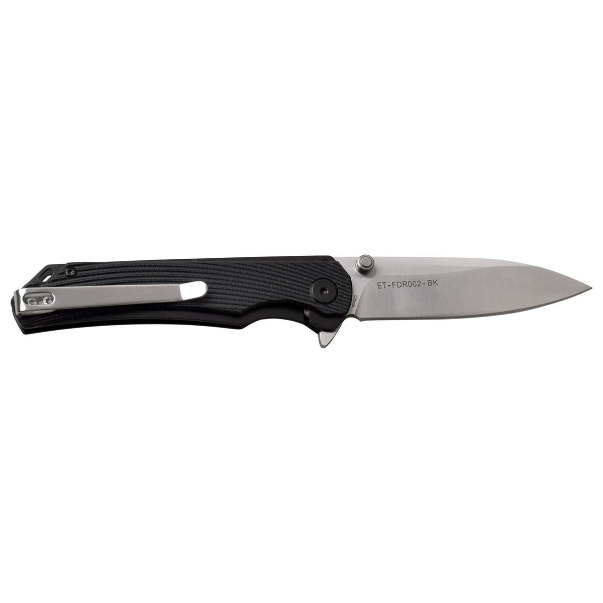 Elite Tactical Linerlock  Folding Knife Stainless 8Cr13 Blade G10 Handle
