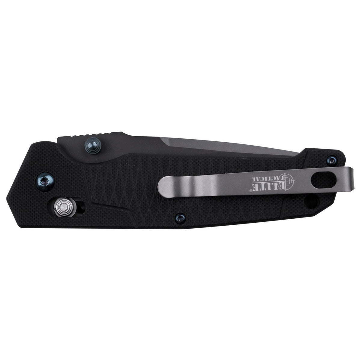Elite Tactical Rapid Lock Manual Folding Knife Stainless Blade G10 Handle 