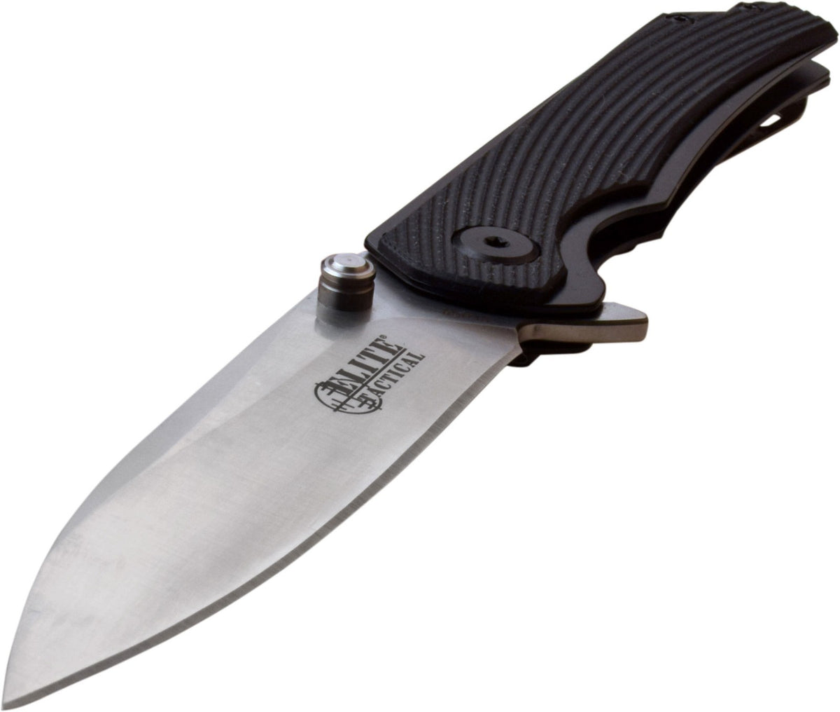 Elite Tactical Linerlock  Folding Knife Stainless 8Cr13 Blade G10 Handle